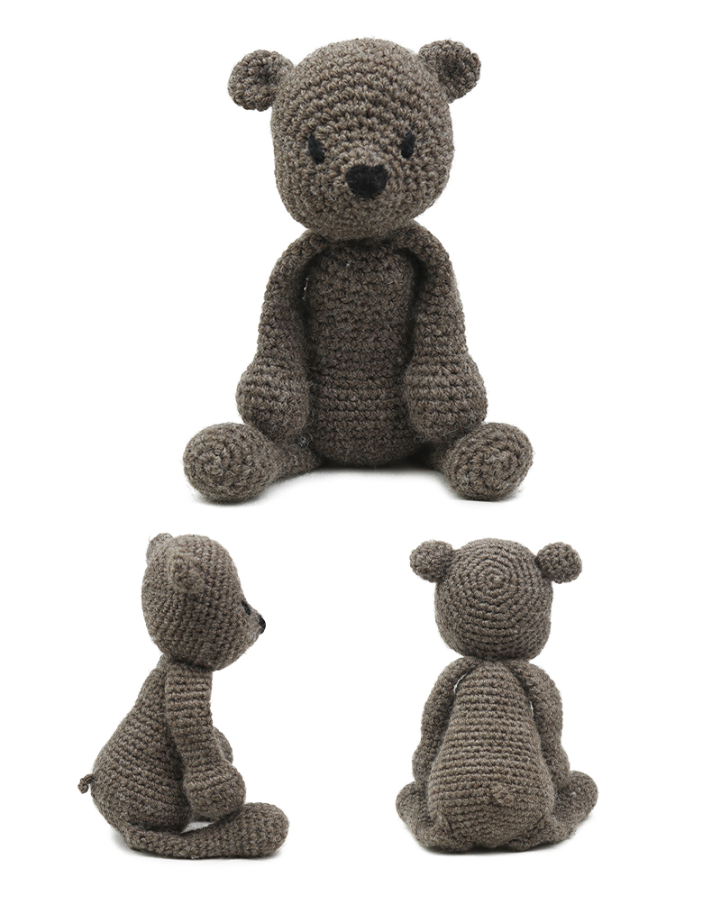 toft ed's animal libby the wombat amigurumi crochet